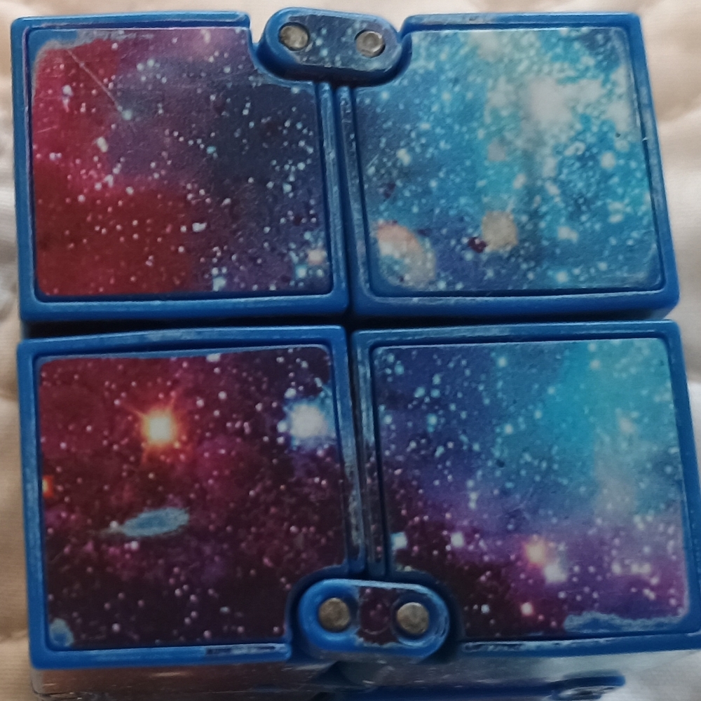 3D Galaxy Infinity Cube Fidget Toy